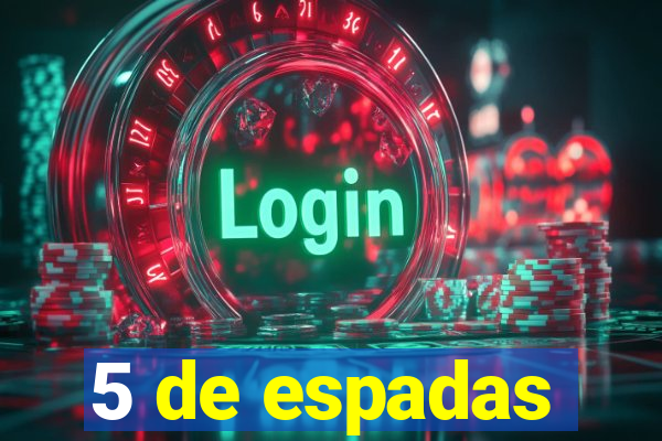 5 de espadas
